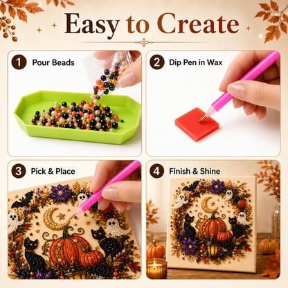 BooHaven | Halloween Crystal Art Kit